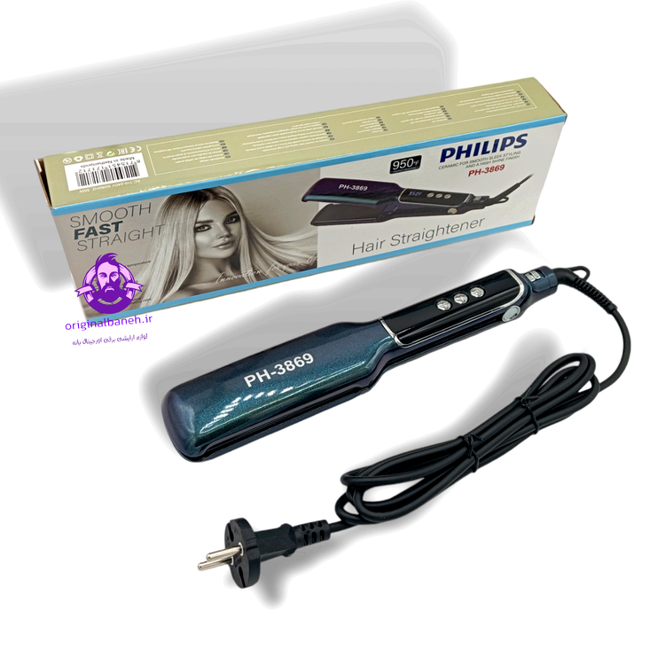 اتومو حرفه ای فلیپس کف نانو ترمیم کننده موهای شکسته و ویزPHILIPS3869