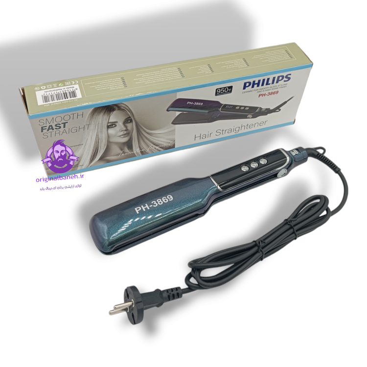 اتومو حرفه ای فلیپس کف نانو ترمیم کننده موهای شکسته و ویزPHILIPS3869