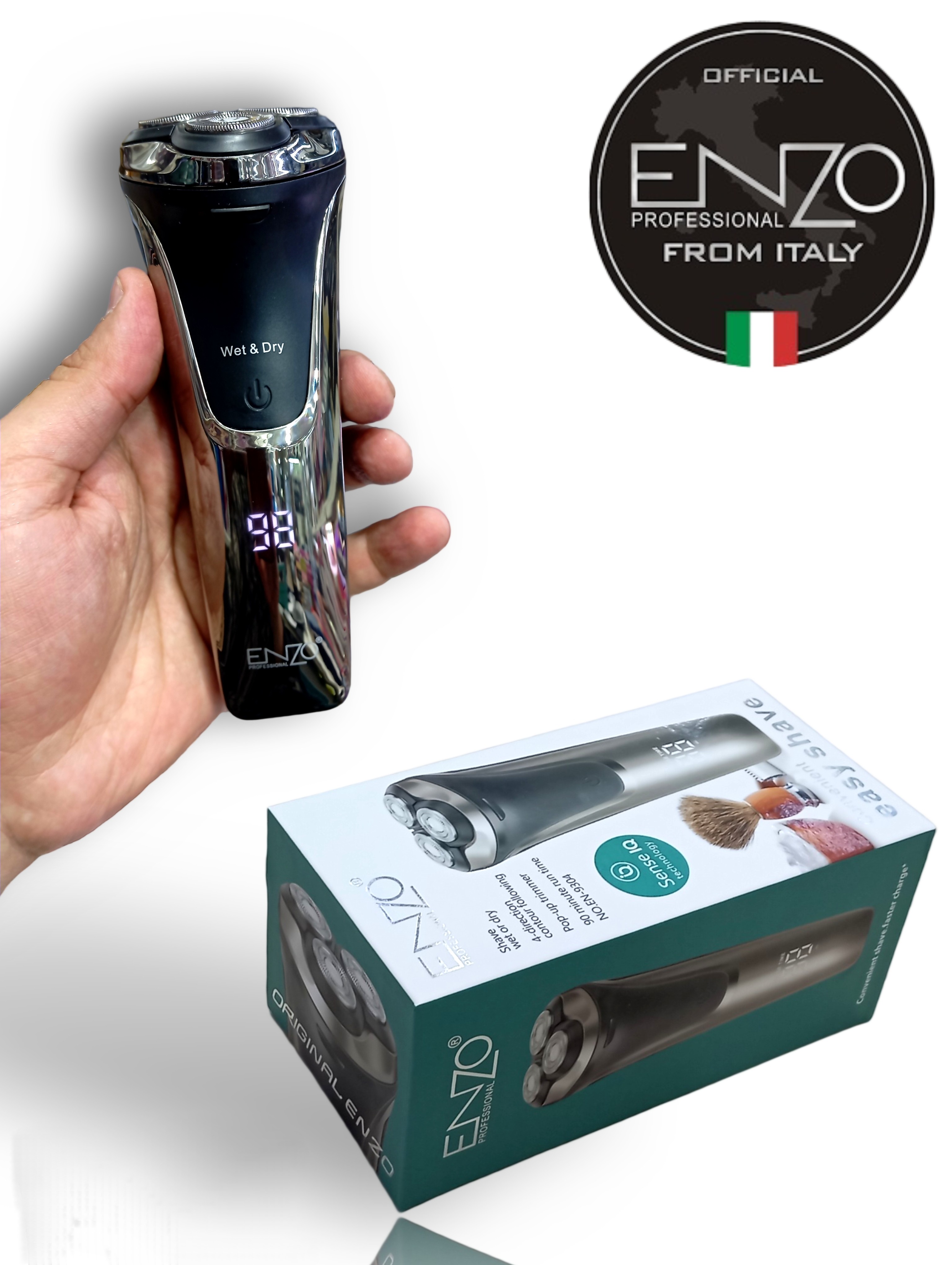 ریش تراش انزو اورجینال شرکتی ENZO PROFESSIONAL SALON ITALY EN-9304