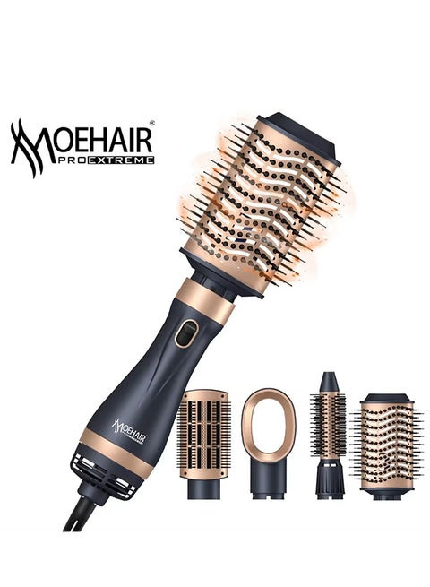 برس سشواری چهار کاره موهایر کره ای MOEHAIR professional 7154
