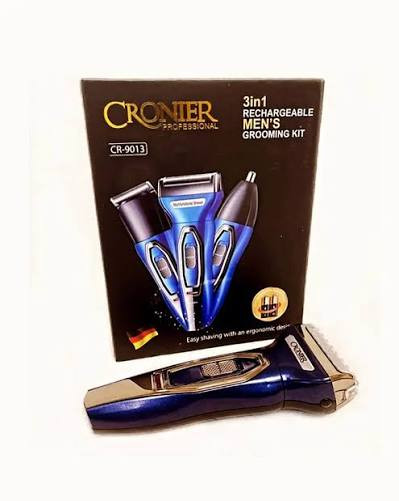 ماشین ریش تراش کرونیر آلمان سه کاره CRONIER PROFESSIONAL9013