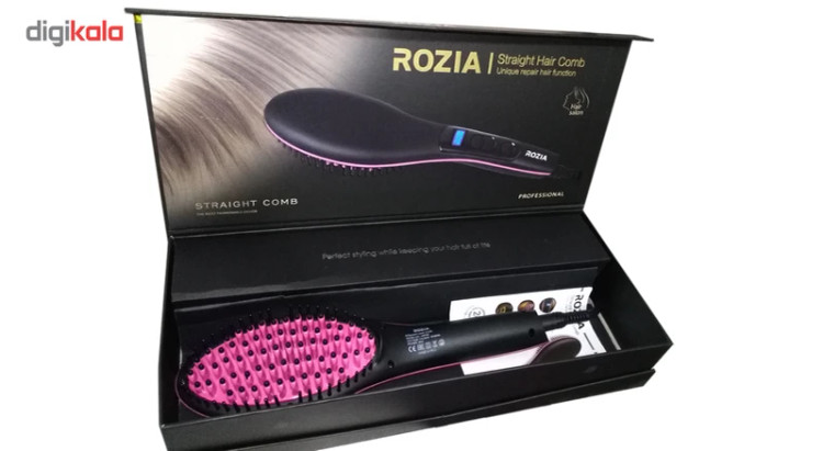 برس حرارتی و صاف کننده شلاقی روزیا اورجینال ROZIA PROFESSIONAL 765/2026