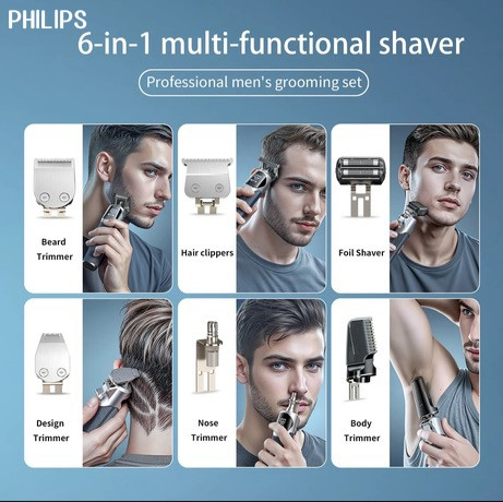 ست ماشین اصلاح سر و صورت بدن فلیپس PHILIPS PROFESSIONAL MG9520/70